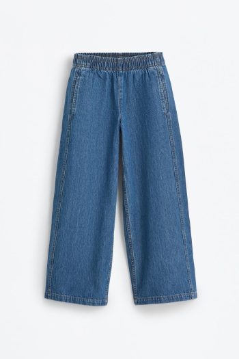 Wide Leg Lightweight Jeans