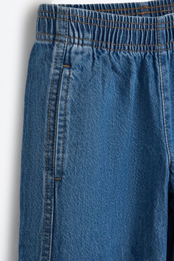 Wide Leg Lightweight Jeans