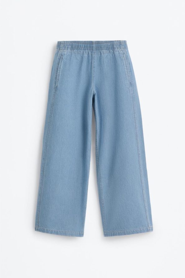 Wide Leg Light Jeans