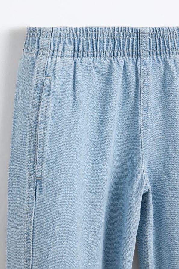 Wide Leg Light Jeans