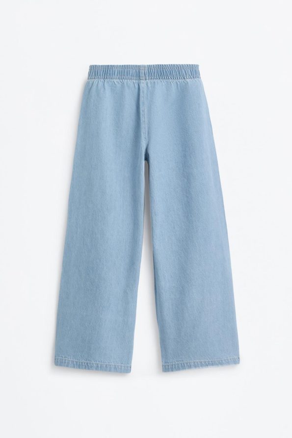 Wide Leg Light Jeans