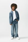 Stitched Wide Leg Jeans