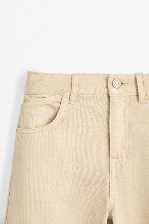 Stitched Wide Leg Jeans