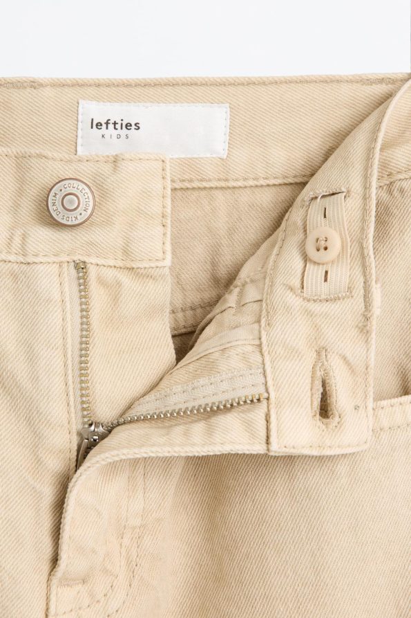 Stitched Wide Leg Jeans