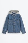 Hooded Denim Jacket