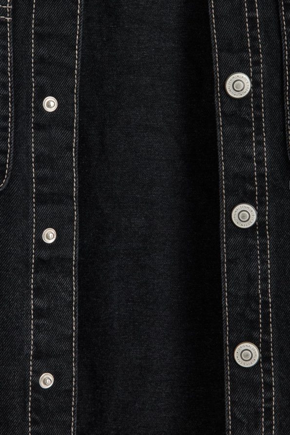 Hooded Denim Jacket