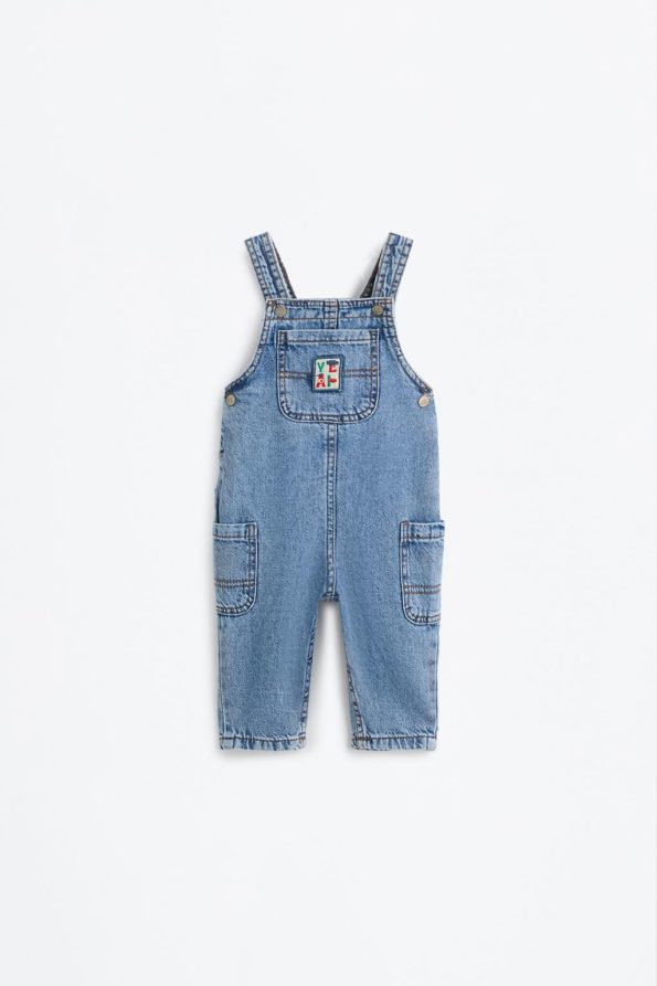 Long Denim Overall
