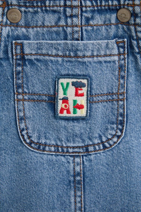 Long Denim Overall