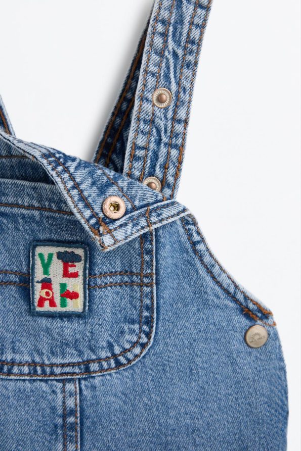 Long Denim Overall