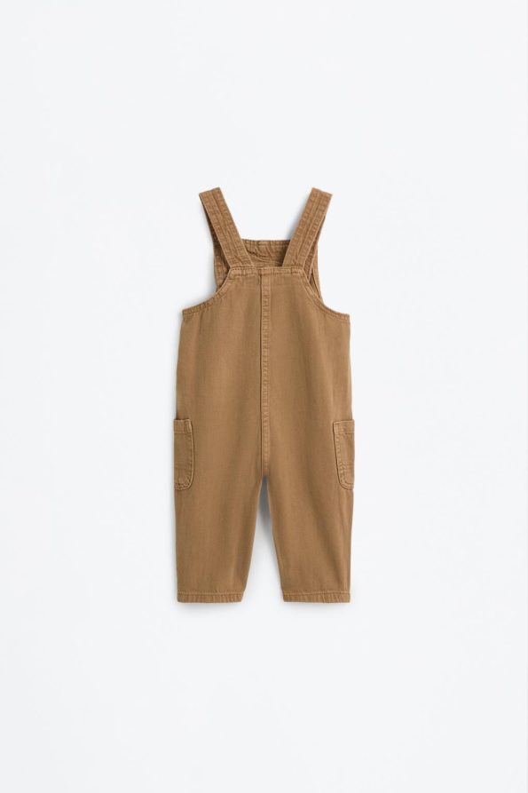 Long Denim Dungaree