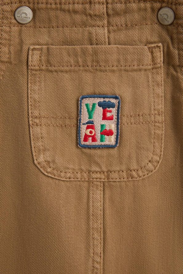 Long Denim Dungaree