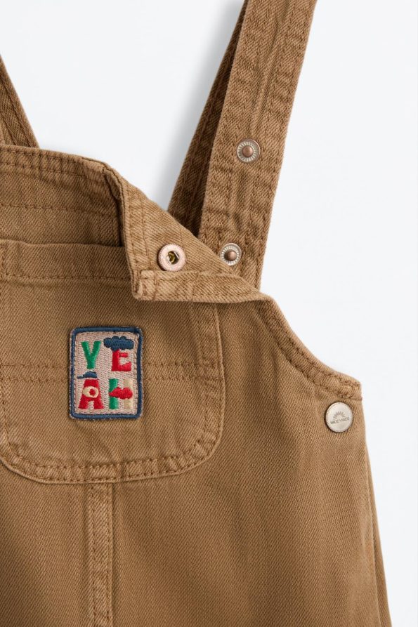 Long Denim Dungaree
