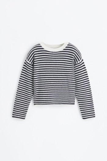 Striped Knit Sweater