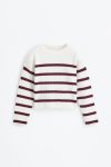 Striped Knit Sweater
