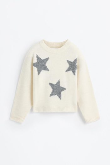 Woven Pattern Sweater
