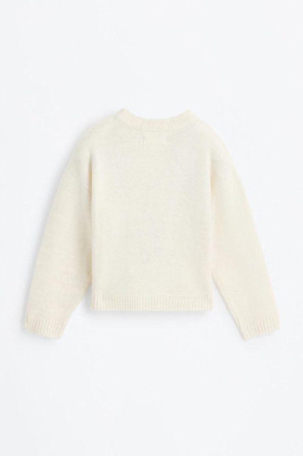 Woven Pattern Sweater
