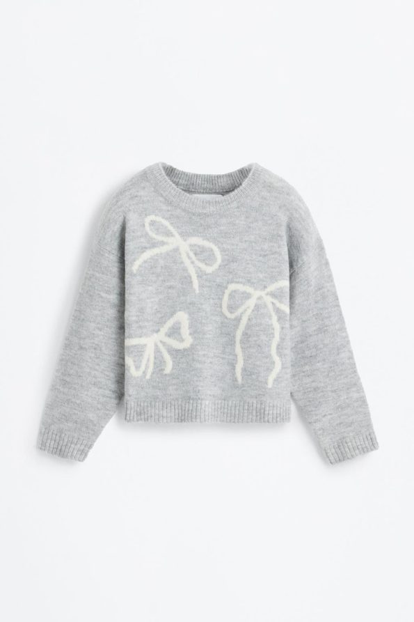 Woven Pattern Sweater