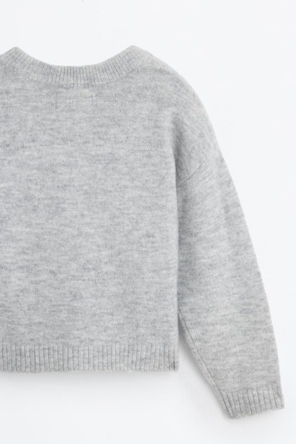 Woven Pattern Sweater