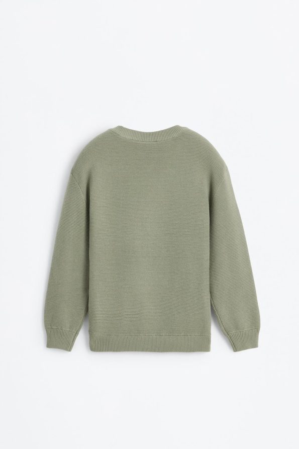 Textured Fabric Sweater