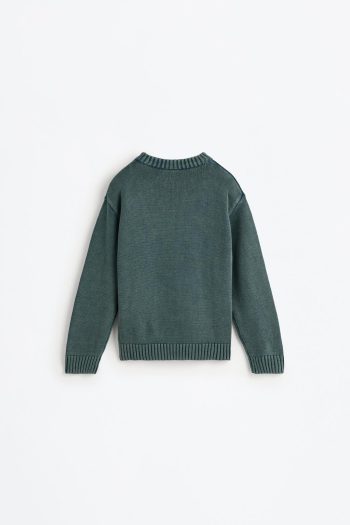 Washed Look Sweater