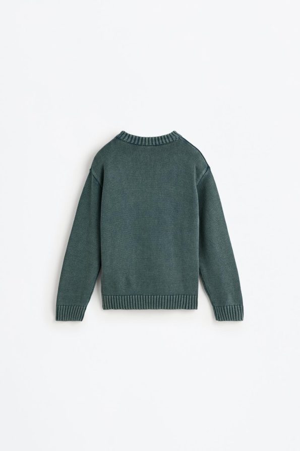 Washed Look Sweater