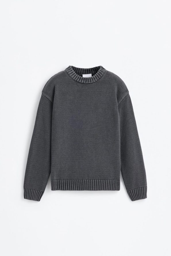 Washed Look Sweater