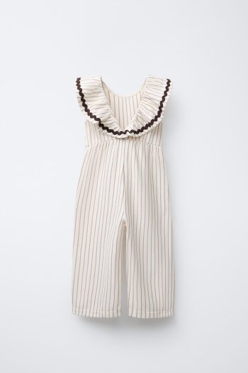 Wavy Striped Jumpsuit