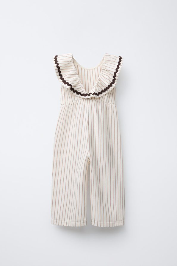 Wavy Striped Jumpsuit