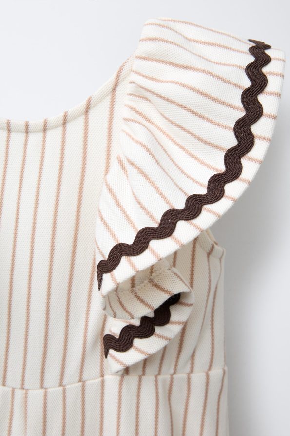 Wavy Striped Jumpsuit