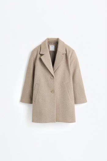 Long Fabric Coat