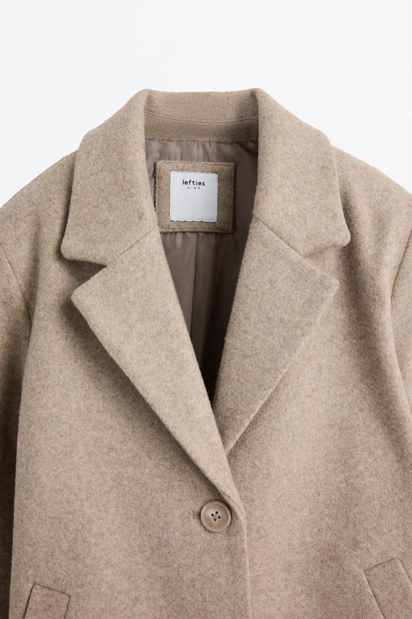 Long Fabric Coat