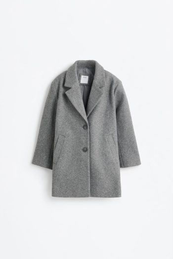 Long Fabric Coat