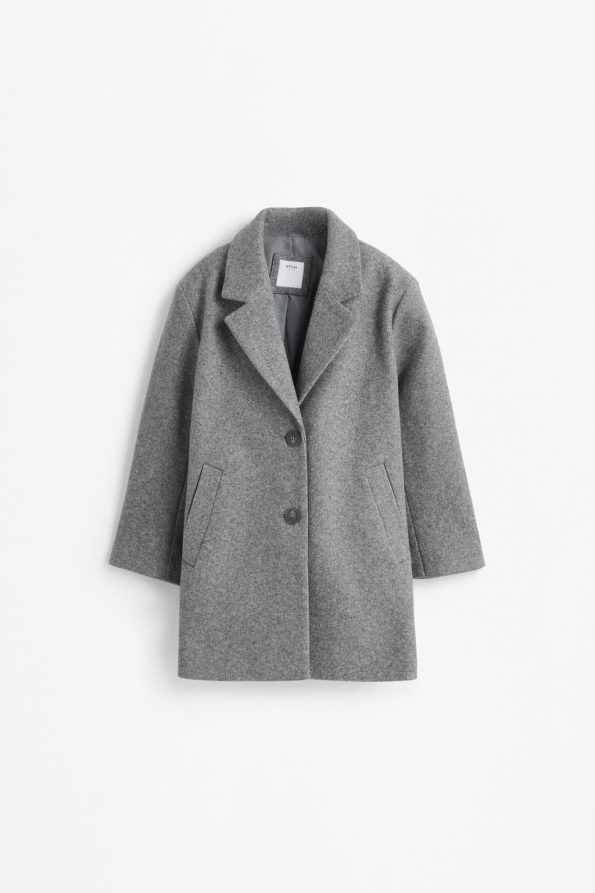 Long Fabric Coat