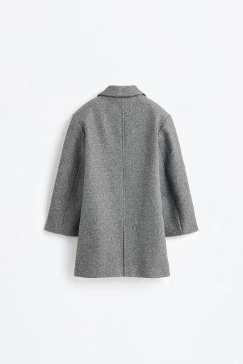 Long Fabric Coat