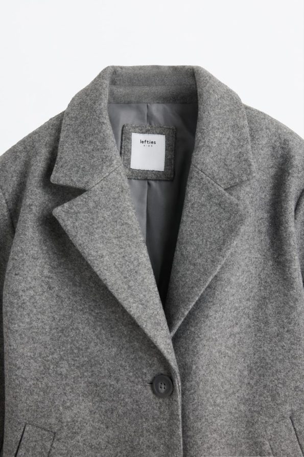 Long Fabric Coat