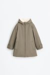 Faux Fur Lined Coat