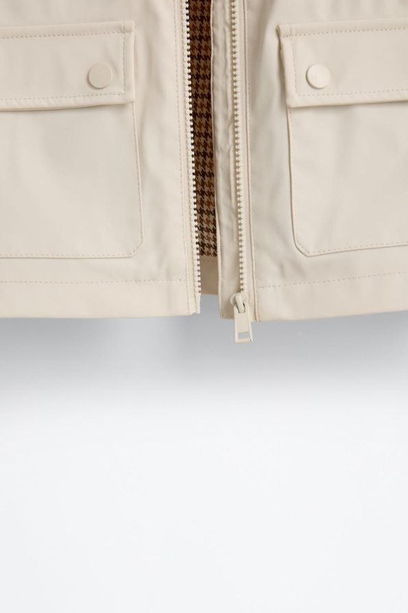 Lined Rubber-Coated Parka
