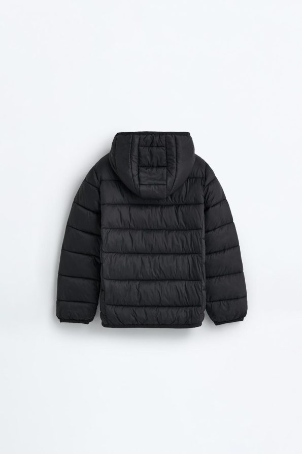 Lightweight Hooded Puffer Jacket