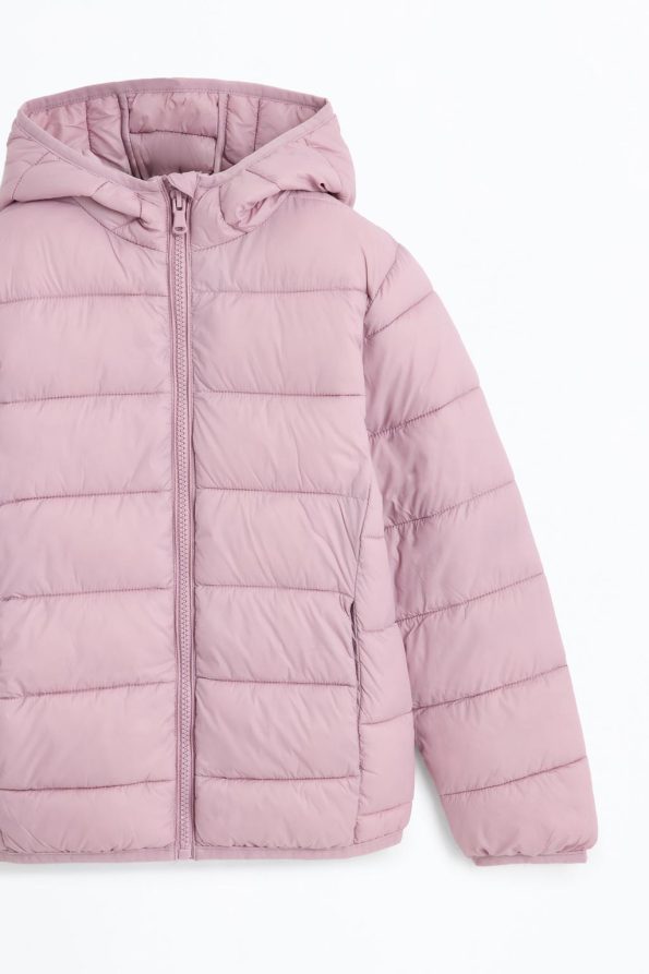 Lightweight Hooded Puffer Jacket