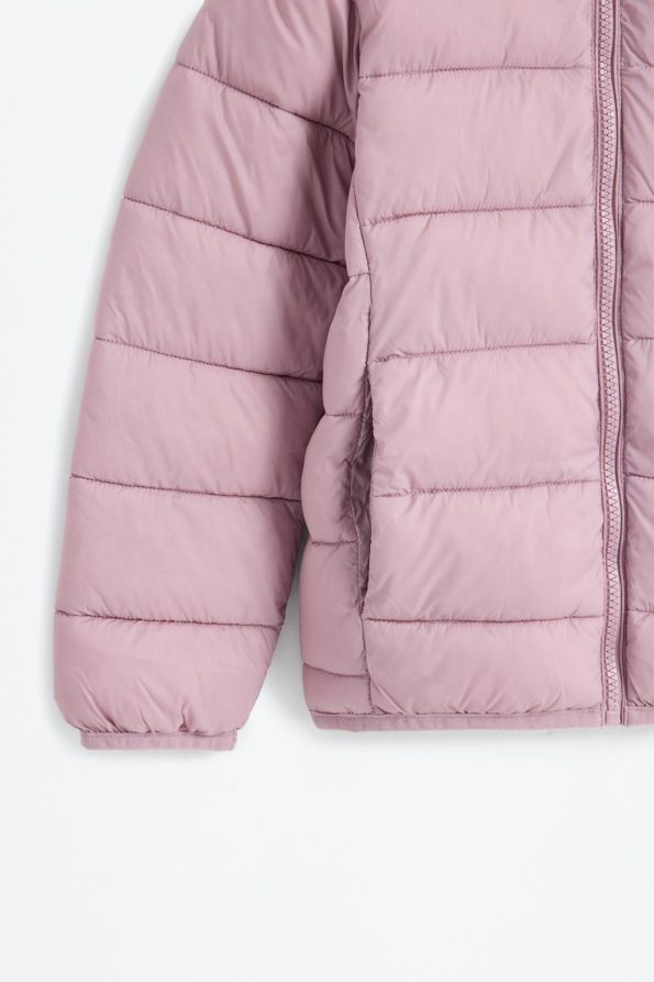 Lightweight Hooded Puffer Jacket