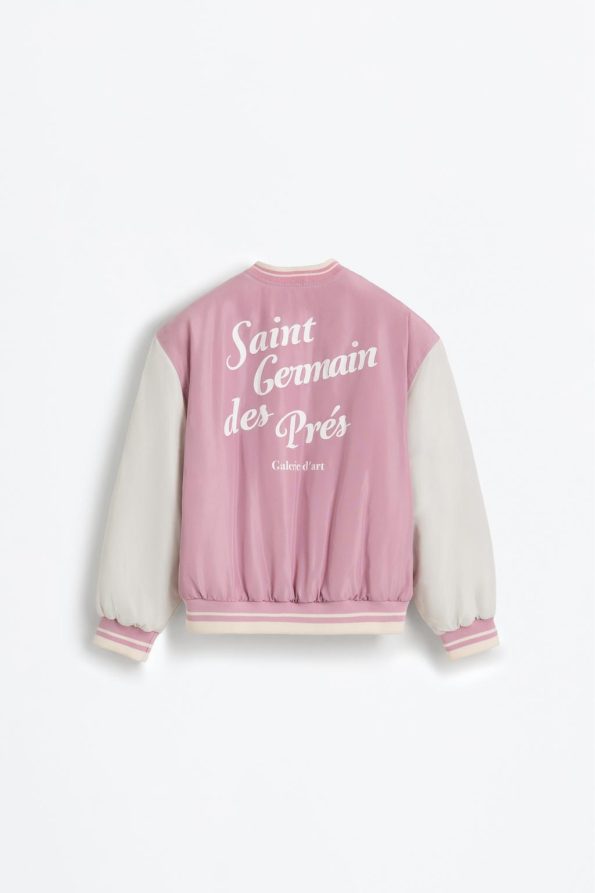 Patchwork Quilted Bomber Jacket