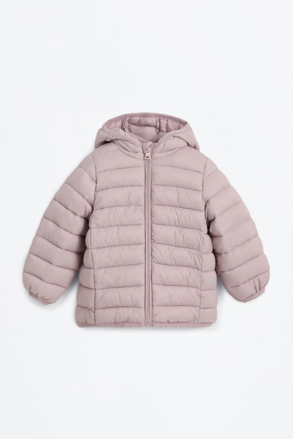 Lightweight Hooded Puffer Jacket