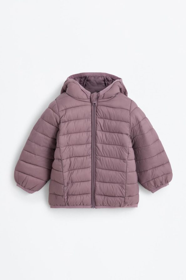 Lightweight Hooded Puffer Jacket