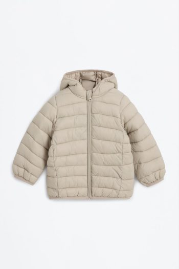 Lightweight Hooded Puffer Jacket
