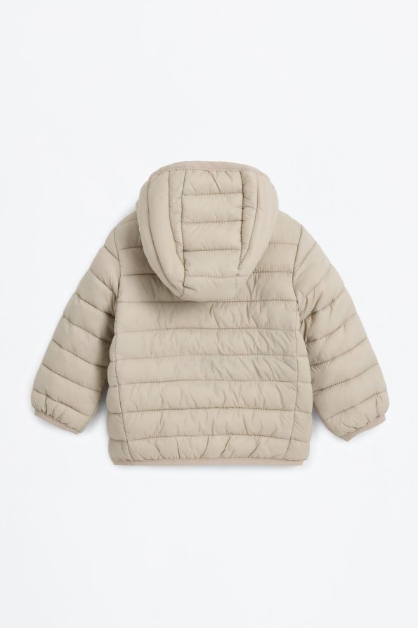 Lightweight Hooded Puffer Jacket