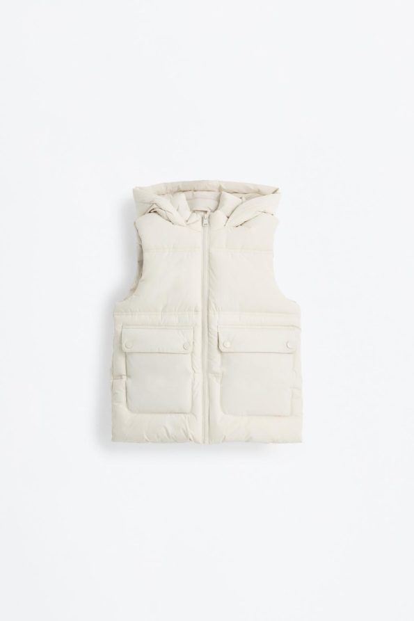 Hooded Puffer Vest