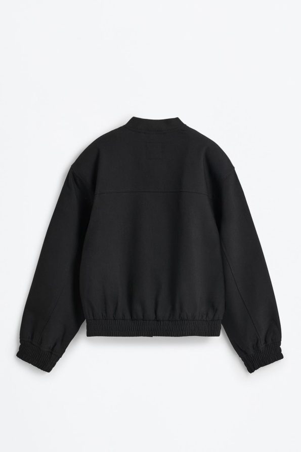 Plain Bomber Jacket