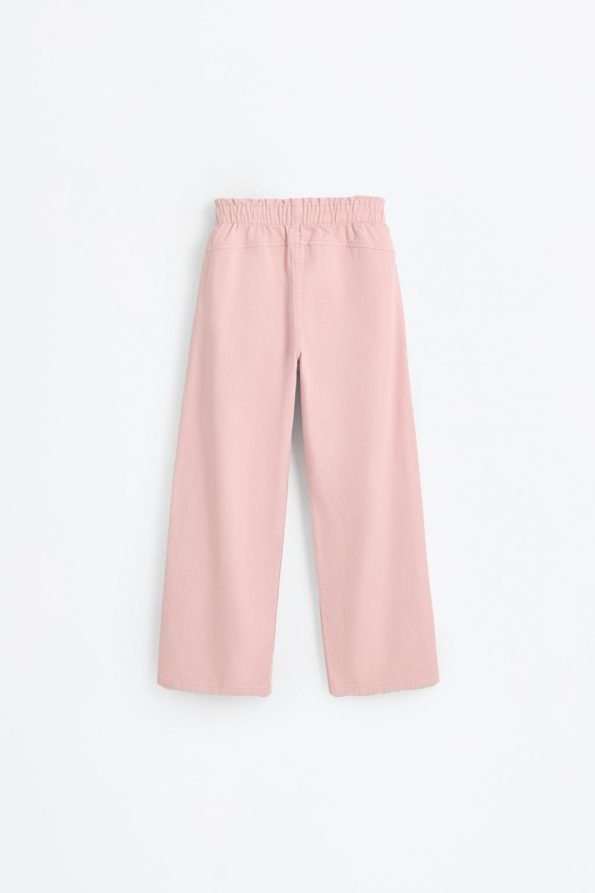 Wide Leg Paper Bag Jeans