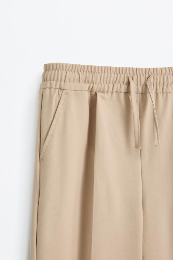Pleated Jogger Pants
