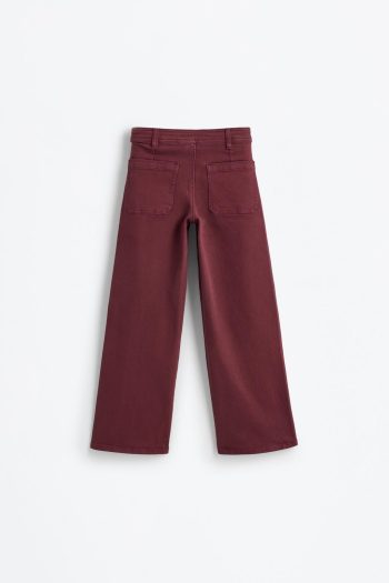 Stitched Navy Jeans